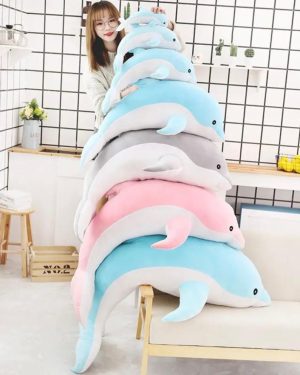 PLUSZAK MASKOTKA DELFIN 80cm 6791619