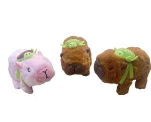 Maskotka Kapibara na baterie chodząca zwierzątko z dźwiękiem 6791634