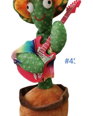 Tańczący śpiewający KAKTUS GRAJĄCY MÓWIĄCY GADŻET 6791680