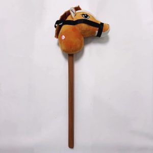 HOBBY HORSE KOŃ NA KIJU patyku GŁOWA KONIA Pluszowa Konik DŹWIĘKI 6791681