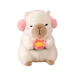 MASKOTKA KAPIBARA PLUSZAK RÓŻOWY CAPIBARA PLUSZ MIĘKKA ZABAWKA PREZENT 25CM 6791682