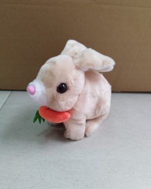 MASKOTKA CHODZĄCE KROLIK Z DŻWIEKIEM 6791696