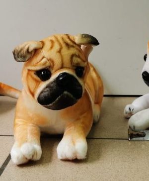 Maskotka pluszak realistyczna pies 6791708