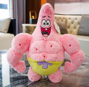 Maskotka SpongeBob Kanciastoporty Patryk Przyjaciel Rozgwiazda Pluszowa - 40cm 6791763