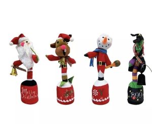 ŚWIĄTECZNA KAKTUS TAŃCZY ŚPIEWA ŚWIECI POWTARZA NA BATERIE 6791793