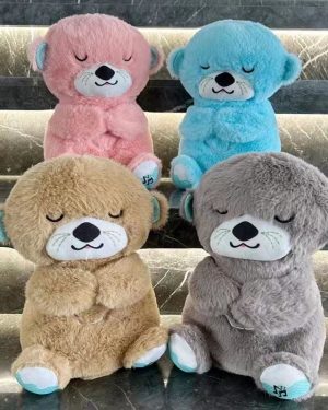 PRZYTULANKA MASKOTKA WYDRA USPOKAJACZ USYPIANKA MIŚ ODDYCHAJĄCA USYPIACZ 6791794