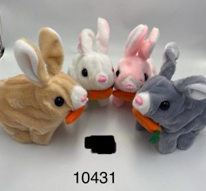 ZABAWKA Królik chodzący na baterie 6791843