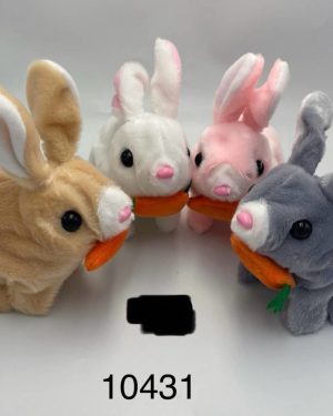 ZABAWKA Królik chodzący na baterie 6791843