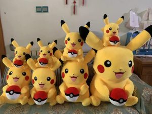 MASKOTKA PIKACHU PLUSZAK PIKACZU POKEMON 40 cm 6791848