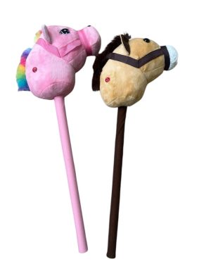 Pluszowa Głowa Konia na kiju Dżwięk HOBBY HORSE 6791861