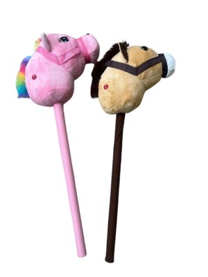 Pluszowa Głowa Konia na kiju Dżwięk HOBBY HORSE 6791861