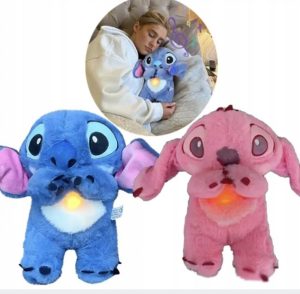 PRZYTULANKA MASKOTKA STICH USPOKAJACZ MIŚ SZUMIŚ ODDYCHAJĄCA STITCH 6791895