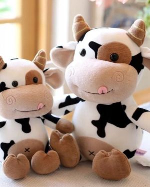 50 cm Kreskówkowa krowa pluszowa zabawka Wygodne nadziewane 6791902