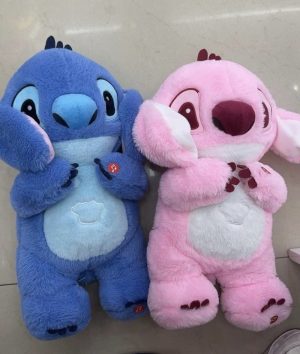 DUZO MASKOTKA PLUSZAK  STICH ODDYCHAJĄCY MIĘCIUTKI PRZYTULANKA USYPIACZ 6791942