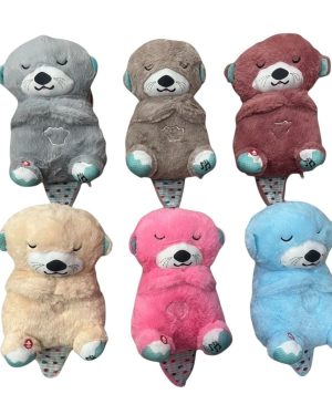 PRZYTULANKA MASKOTKA WYDRA SZUMIĄCY USPOKAJACZ SZUMIŚ ODDYCHAJĄCA WYDRA 6791958