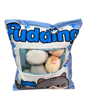 Zdejmowane Pluszowa kotów poduszka rzucania 40cm 6791969