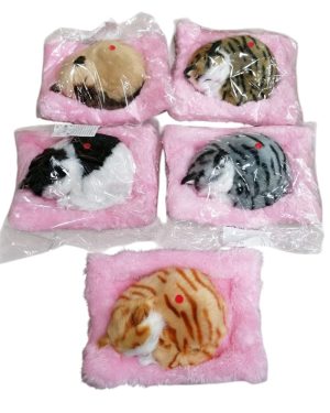 MASKOTKI ŚPIĄCYKOT  NA PODUSZCE 6791997