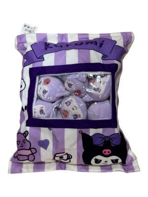 PODUSZKA KUROMI MASKOTKA 2W 1 PUDDING PODUSIA DO RZUCANIA KUROMI ANGEL 6792029