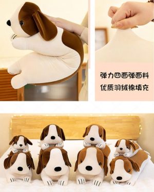 90CM MASKOTKA PLUSZAK PRZYTULANKA PODUSZKA DŁUGI PIES 6792073