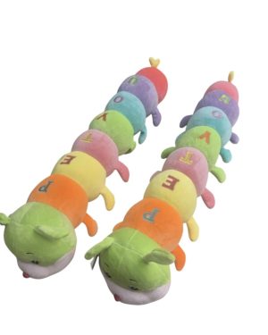 DŁUGA GĄSIENICA PODUSZKA MASKOTKA PLUSZOWA 70CM 6792127