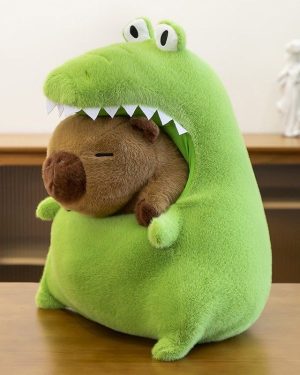 50CM Maskotka Pluszowa Pluszak Kapibara Capybara Chlebek Tost Przytulanka 6792175