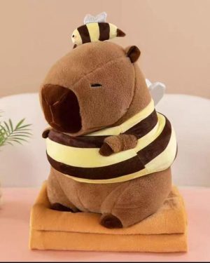 MASKOTKI KAPIBAR PLUSZAK 40CM Z KOCEM 6792186