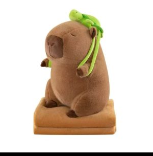 MASKOTKI KAPIBAR PLUSZAK 40CM Z KOCEM 6792187