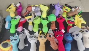 Sprunki Plush Rhythm Box Doll Miękka i zabawna pluszowa maskotki 6792203