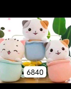 Maskotka kot w kubku 6792231