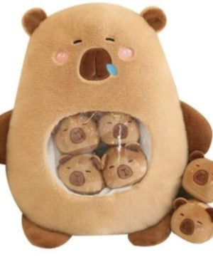 Maskotka Pluszowa Dla Dzieci Kapibara Capybara Pudding Zabawka Duża 50cm 6792237