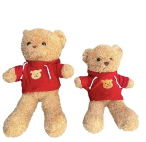 40CM PLUSZAK Miś PLUSZOWY USZATEK MASKOTKA Przytulanka ZABAWKA Duży Retro ZESTAW 6792239