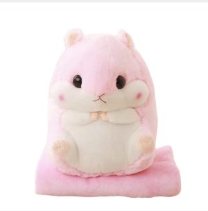 CHOMIK Z KOCYKIEM MASKOTKA PRZYTULANKA ZABAWKA PREZENT 6792242