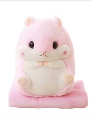 CHOMIK Z KOCYKIEM MASKOTKA PRZYTULANKA ZABAWKA PREZENT 6792242