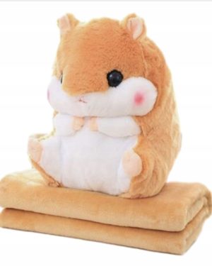 CHOMIK Z KOCYKIEM MASKOTKA PRZYTULANKA ZABAWKA PREZENT 6792244