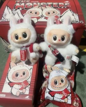 Torba typu „fullbox” Labubu  maskotki  coca-cola 6792267