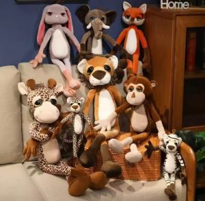 MASKOTEK Long giraffe plush pillow 40CM 6792268