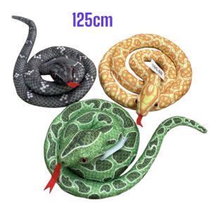 PLUSZOWA MASKOTKA WĘŻE 125CM 6792279