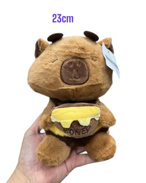 Pluszowy tort urodzinowy Kapibara i Miś 23cm 6792283