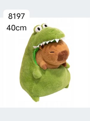Maskotka dinozaur z kapibara 40 cm 6792329