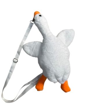 MASKOTKA GĘŚ GĄSKA PIPA PLECAK TOREBKA DLA DZIECKA TORBA TIKTOK Z TIKTOKA 6792336