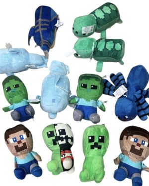 MINECRAFT ZOMBIE PLUSZAK MASKOTKA 6792341
