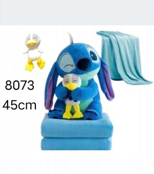 Maskotka Stich z kocem 6792364