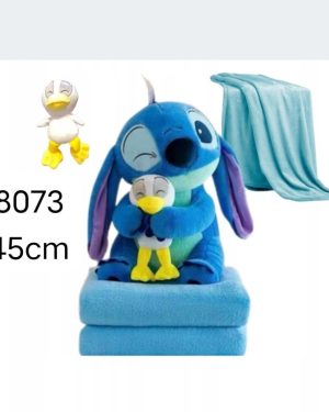 Maskotka Stich z kocem 6792364