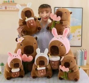 Kapibara Pluszowe  MASKOTKI 30CM 6792380