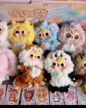 BRELOK PLUSZAK BABY THREE Z TOREBKI pudelko 6792382