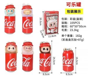 Labubu Coca-Cola Figurka w puszce The Monsters Blind Box Limited Edition 6792426