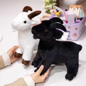 MASKOTKA KOZA PLUSZOWA Przytulanka ZABAWKA 40 CM 6792453