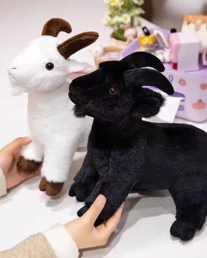 MASKOTKA KOZA PLUSZOWA Przytulanka ZABAWKA 40 CM 6792453