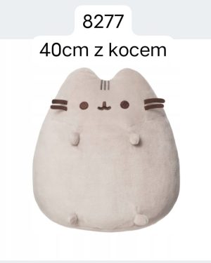 Maskotka pusheen 40 cm  z kocem 6792481