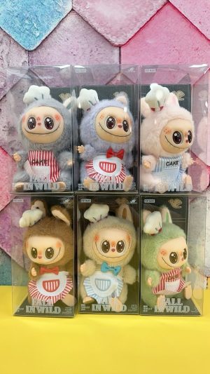 Maskotki Labubu z przezroczyste pudelko 6792521